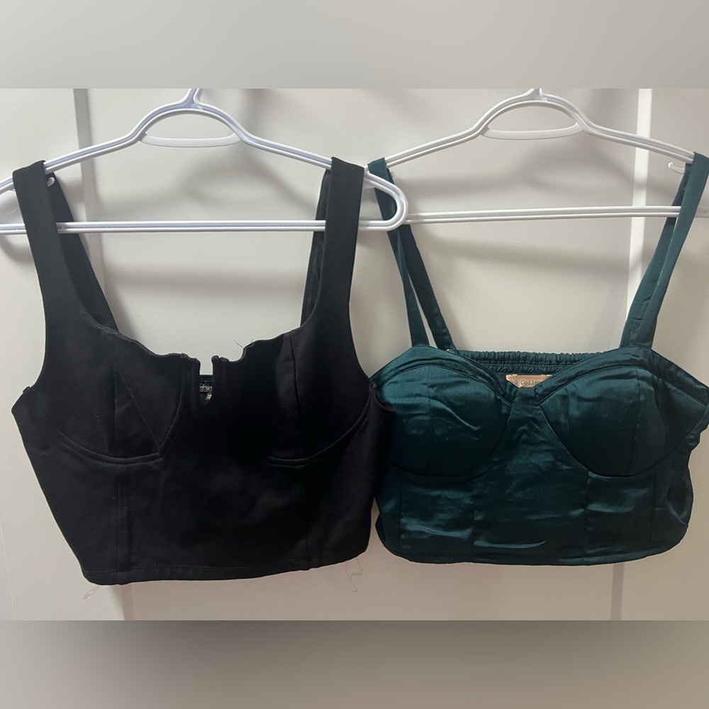 Euc woman’s crop tops size large